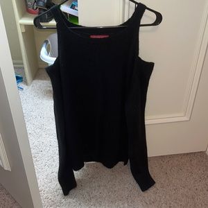 Saks Fifth Avenue black sweater.